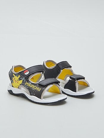 Sandales scratchées 'Pikachu'