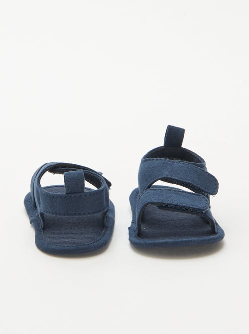 Sandales souples avec 2 brides - Kiabi