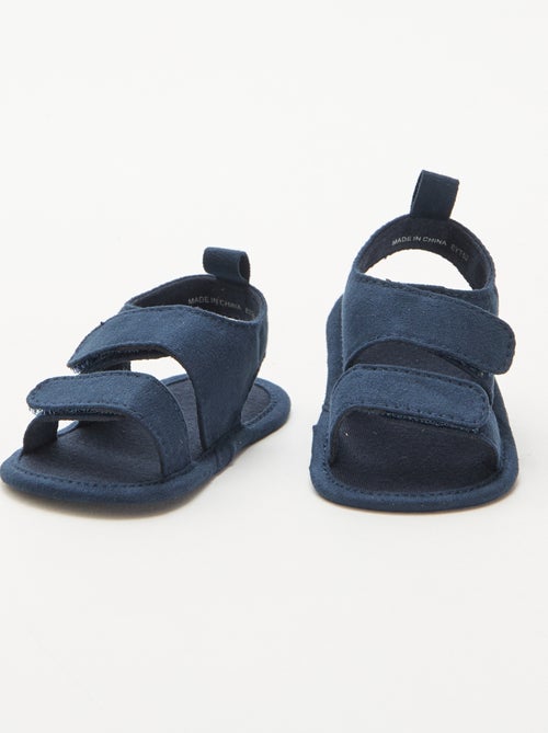 Sandales souples avec 2 brides - Kiabi