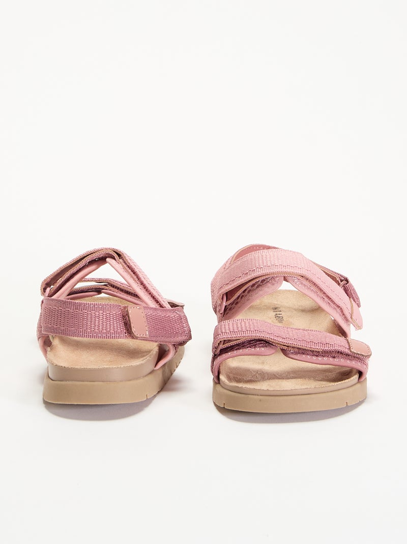 Sandales trekking Rose - Kiabi