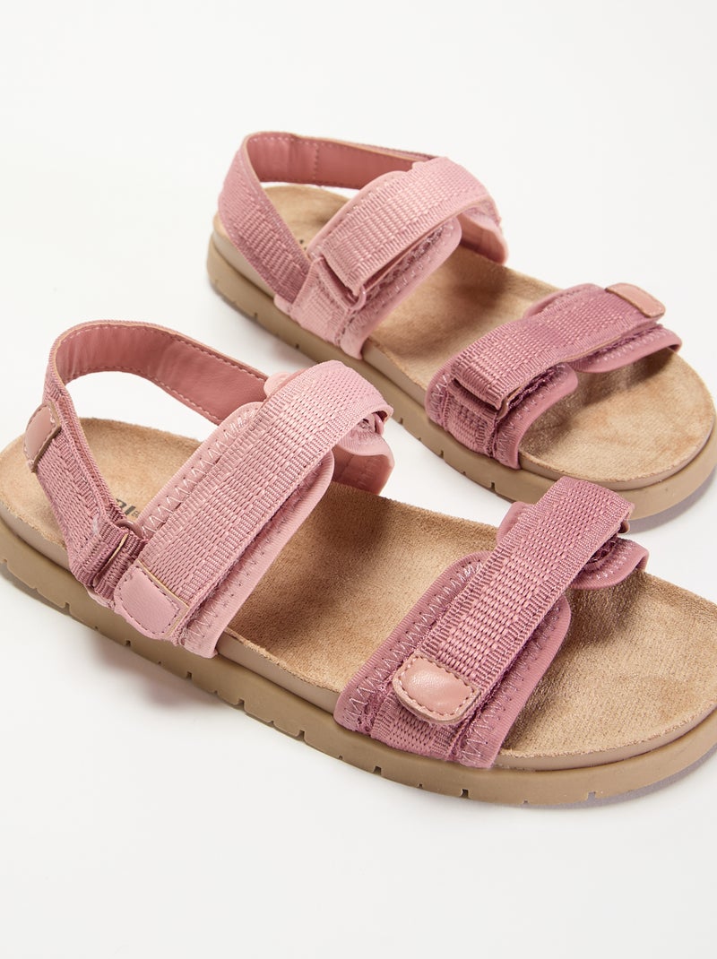 Sandales trekking Rose - Kiabi