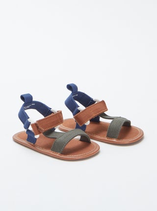 Sandales type trekking multicolores