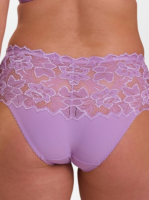 Sans Complexe - Arum | Slip van kant en microvezel - Kiabi