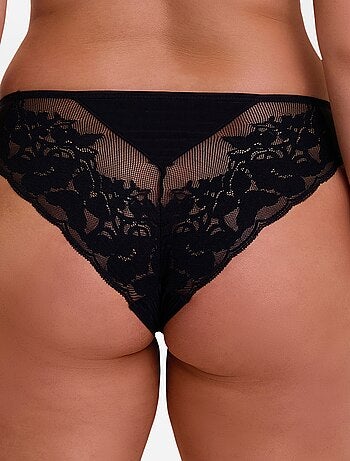 Sans complexe | Slip van kant, tule en microvezel