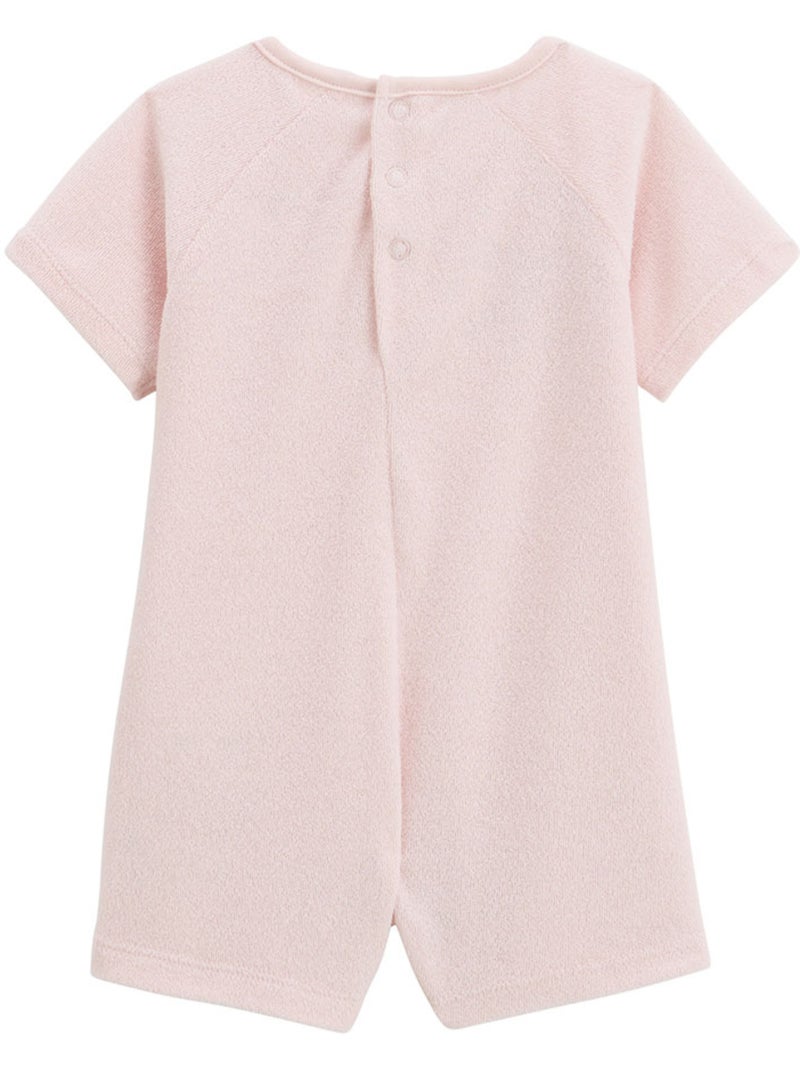 Saona babyrompertje van badstof Roze - Kiabi