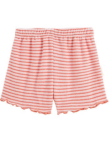 Saona kinderset van badstof, bestaande uit een t-shirt en een short.