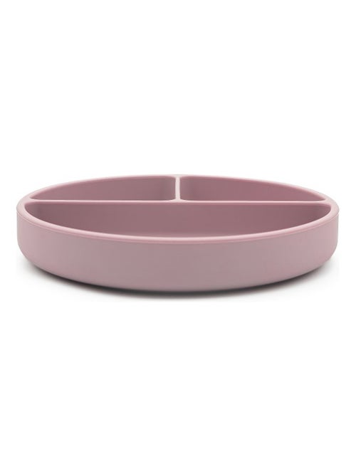 Sassi junior | assiette compartimentée en silicone avec ventouse animaux - Kiabi