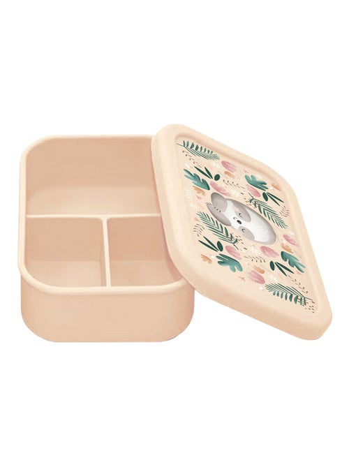 Sassi junior | boite à gouter lunch box en silicone animaux - Kiabi