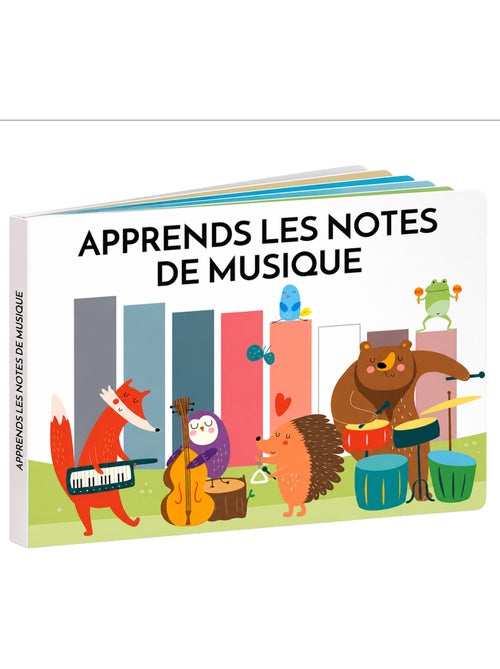 Sassi junior | jouet xylophone en bois enfant avec livre d'apprentissage - Kiabi