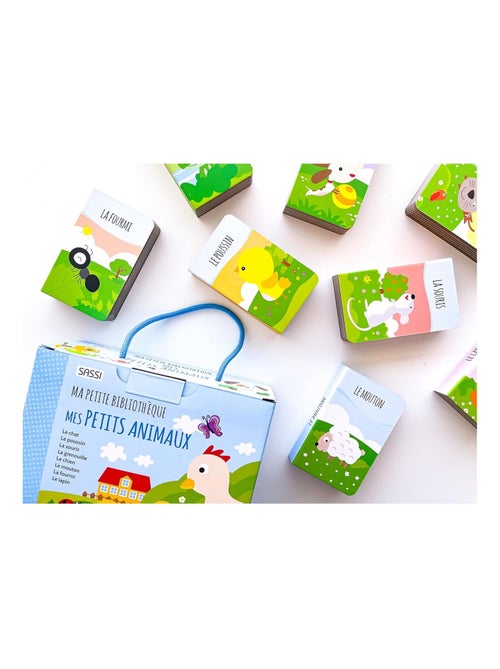 Sassi junior | lot de 8 livres - ma petite bibliothèque - mes petits animaux - Kiabi