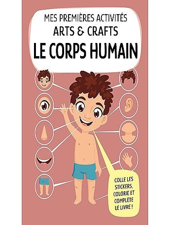 Sassi junior | mes premières activités arts & crafts le corps humain