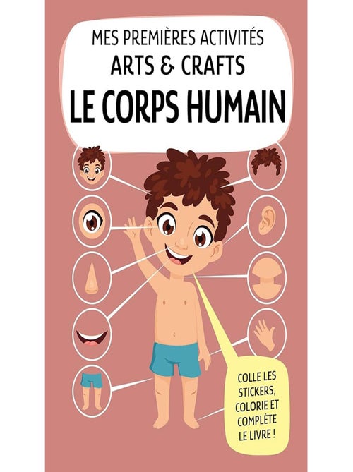 Sassi junior | mes premières activités arts & crafts le corps humain - Kiabi