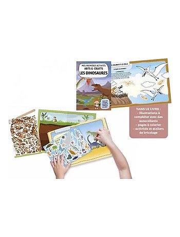 Sassi junior | mes premières activités arts & crafts les dinosaures