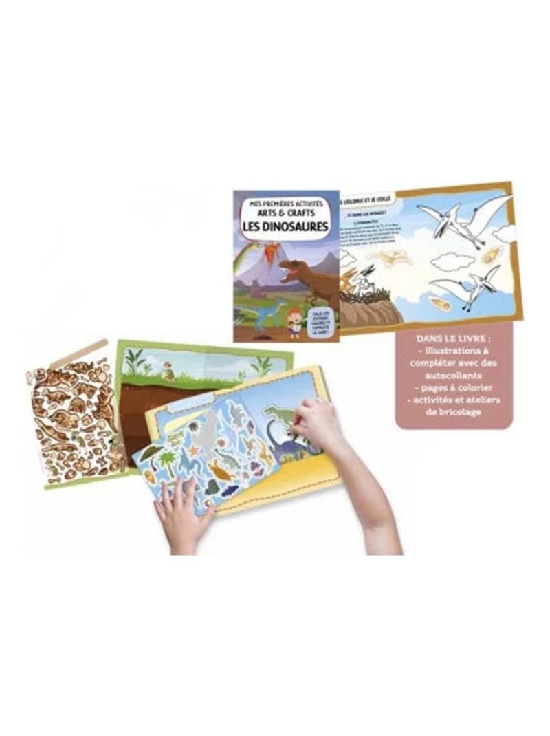Sassi junior | mes premières activités arts & crafts les dinosaures N/A - Kiabi