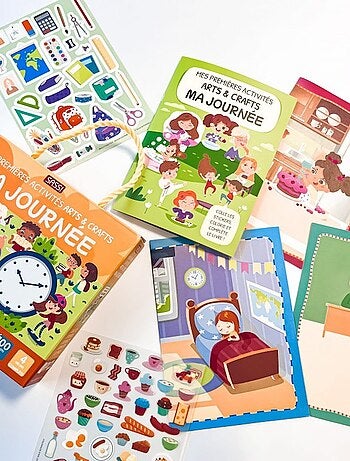 Sassi junior | mes premières activités arts & crafts ma journée