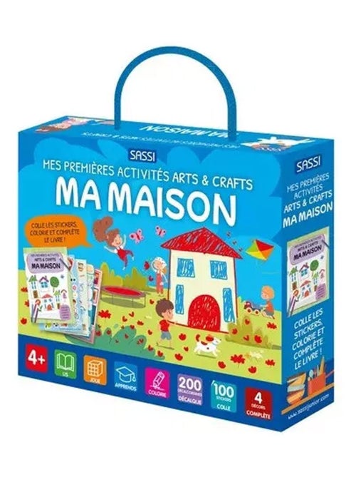 Sassi junior | mes premières activités arts & crafts ma maison - Kiabi Sassi junior | mes premières activités arts & crafts ma maison - Kiabi