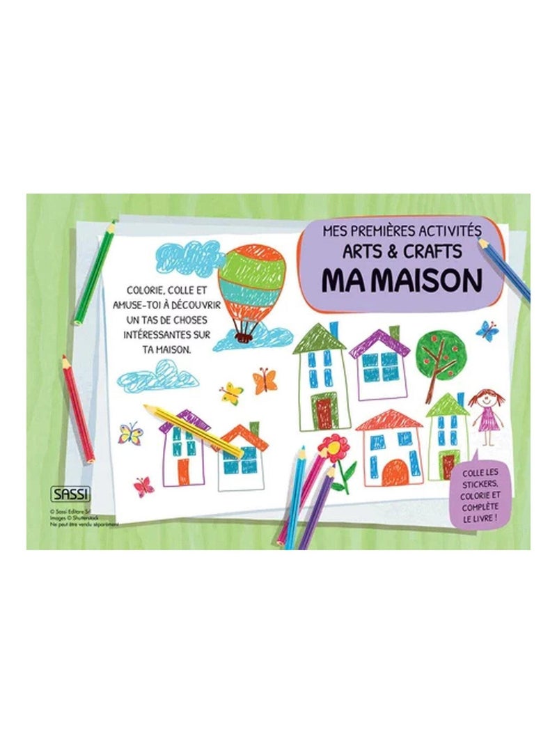 Sassi junior | mes premières activités arts & crafts ma maison N/A - Kiabi