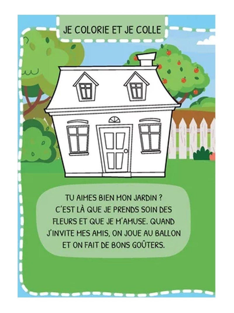 Sassi junior | mes premières activités arts & crafts ma maison N/A - Kiabi