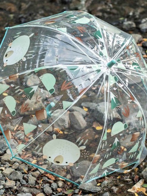 Sassi junior | parapluie transparent pour enfant animaux - Kiabi
