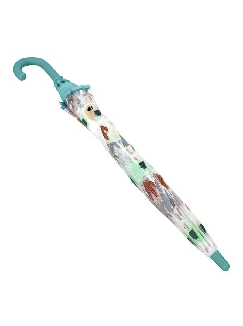Sassi junior | parapluie transparent pour enfant animaux Bleu - Kiabi