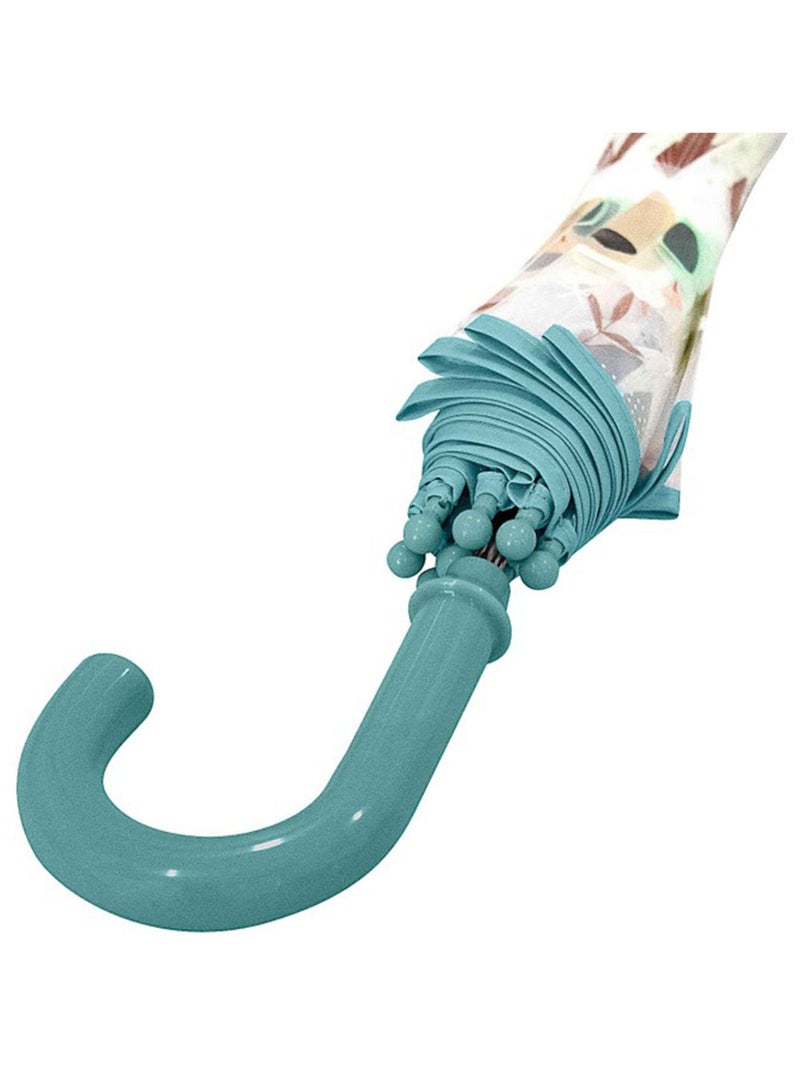 Sassi junior | parapluie transparent pour enfant animaux Bleu - Kiabi