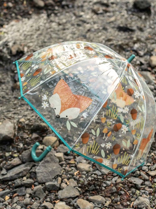 Sassi junior | parapluie transparent pour enfant animaux - Kiabi