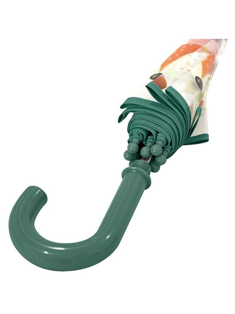 Sassi junior | parapluie transparent pour enfant animaux Vert forêt - Kiabi