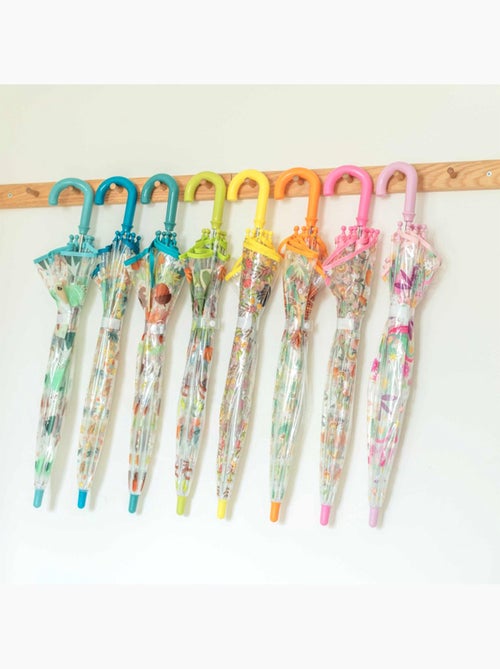 Sassi junior | parapluie transparent pour enfant animaux - Kiabi