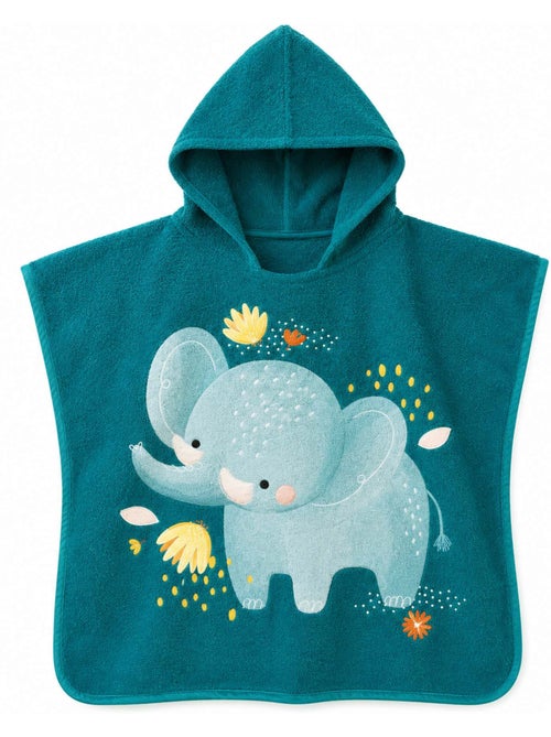 Sassi junior | poncho de bain enfant à capuche en coton animaux - Kiabi Sassi junior | poncho de bain enfant à capuche en coton animaux - Kiabi