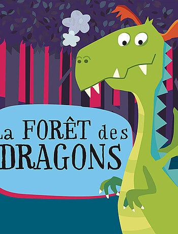 Sassi junior | puzzle géant & livre - la forêt des dragons