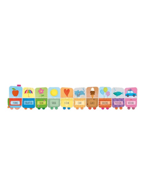 Sassi junior | puzzle & livre apprends tes premiers mots - Kiabi