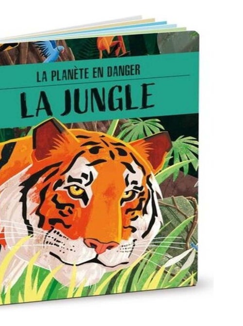 Sassi junior | puzzle & livre la planète en danger la jungle - Kiabi