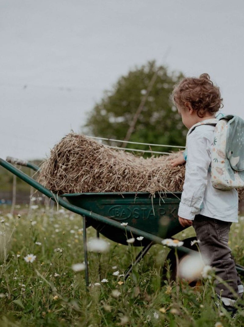 Sassi junior | sac à dos maternelle et crèche animaux Bleu - Kiabi