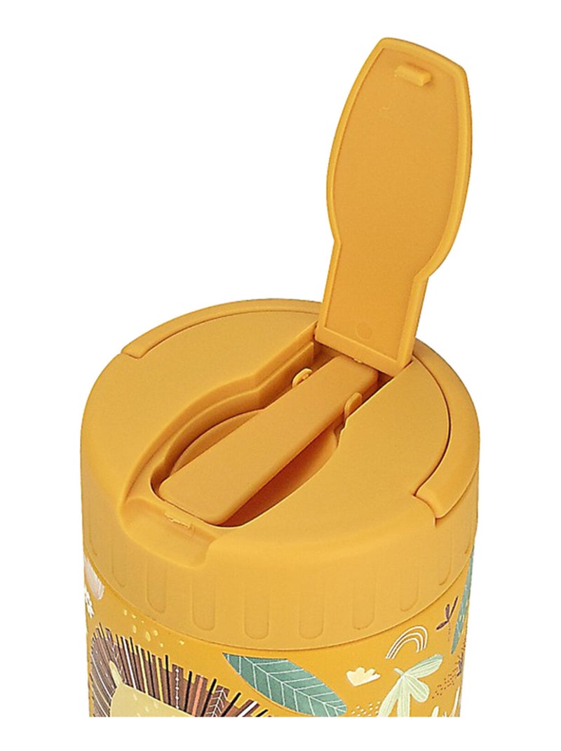 Sassi junior | thermos repas bébé en inox animaux Orange - Kiabi