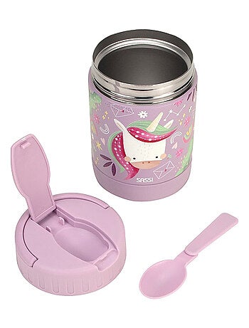 Sassi junior | thermos repas bébé en inox animaux
