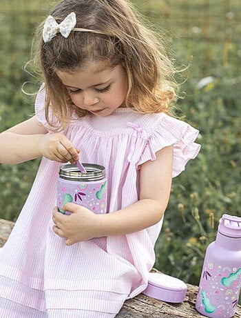 Sassi junior | thermos repas bébé en inox animaux