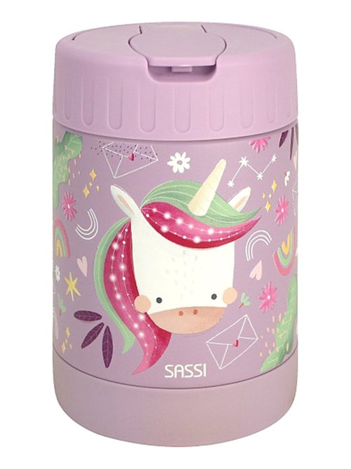 Sassi junior | thermos repas bébé en inox animaux - Kiabi