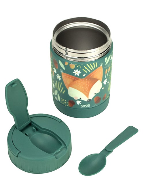 Sassi junior | thermos repas bébé en inox animaux - Kiabi Sassi junior | thermos repas bébé en inox animaux - Kiabi