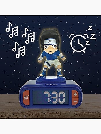 Sasuke nachtlampje wekker met geluiden