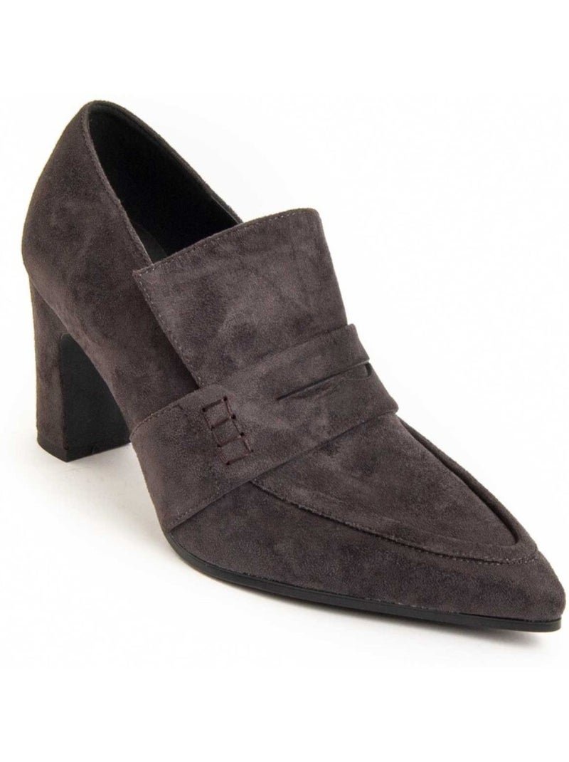 Schoen Met Hak Synthetisch Materiaal En Textiel Montevita Grijs - Kiabi