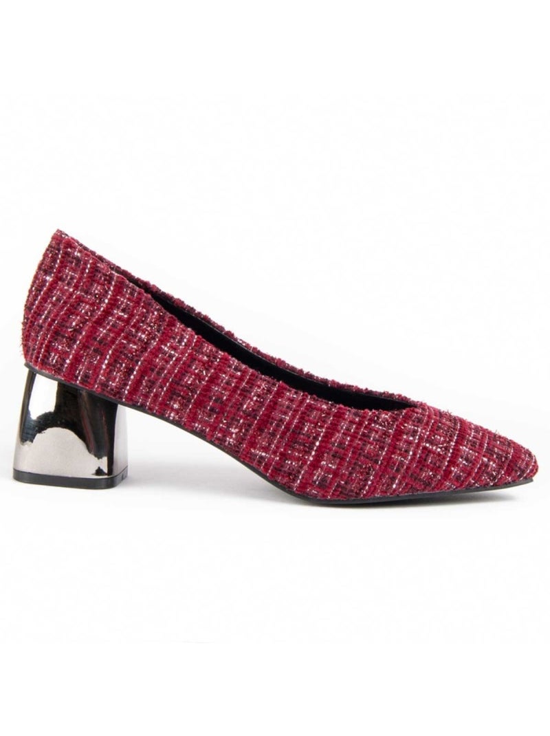 Schoen Met Hak Synthetisch Materiaal Montevita Blauw - Kiabi