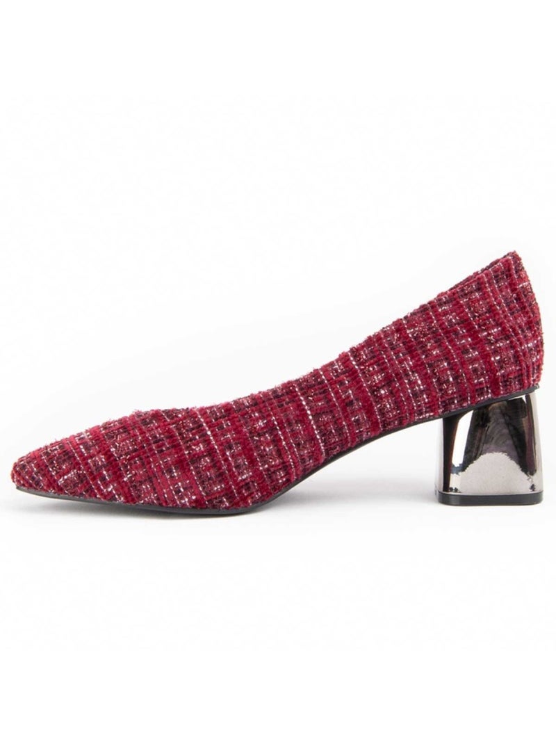 Schoen Met Hak Synthetisch Materiaal Montevita Blauw - Kiabi