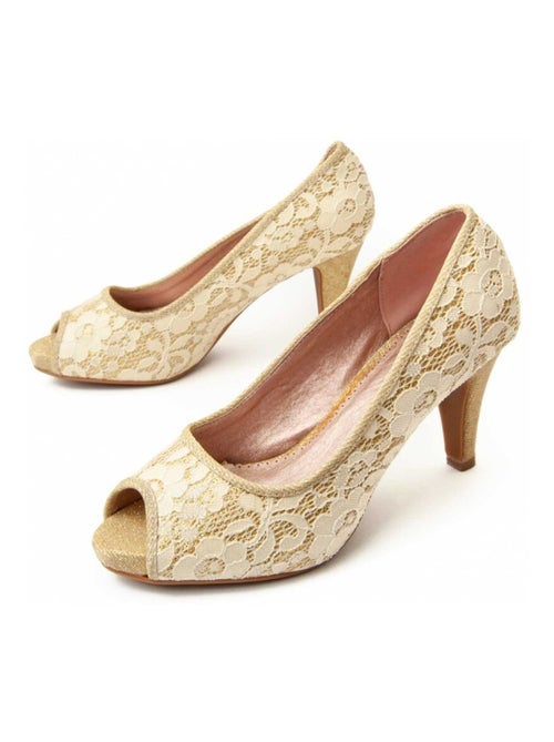 Schoen Met Hak Synthetisch Materiaal Montevita - Kiabi Schoen Met Hak Synthetisch Materiaal Montevita - Kiabi