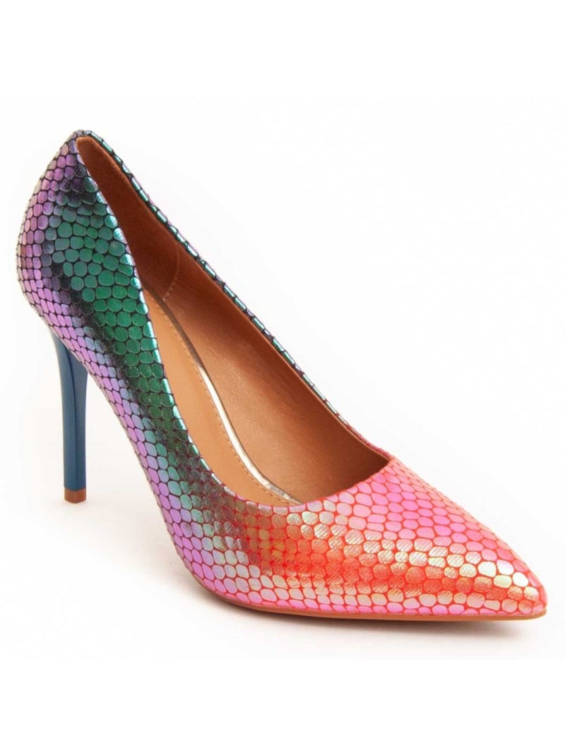 Schoen Met Hak Synthetisch Materiaal Montevita Multicolor - Kiabi
