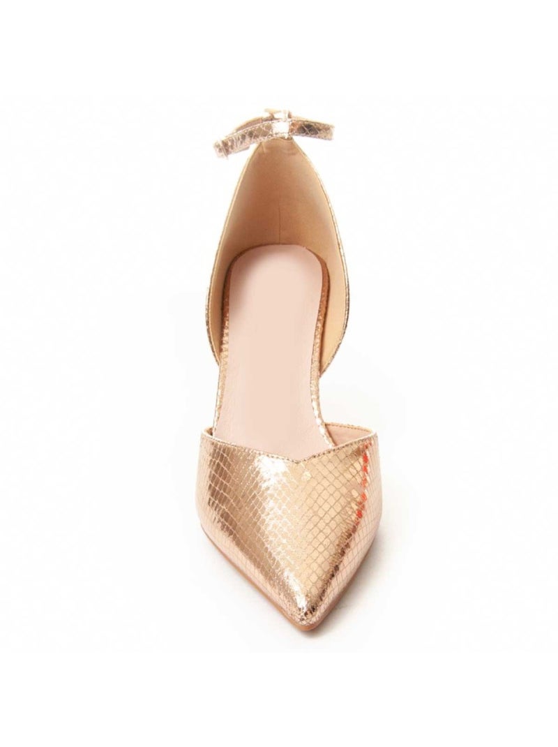 Schoen Met Hak Synthetisch Materiaal Montevita Roze - Kiabi