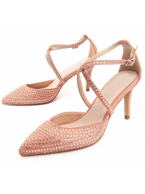 Schoen Met Hak Synthetisch Materiaal Montevita - Kiabi Schoen Met Hak Synthetisch Materiaal Montevita - Kiabi