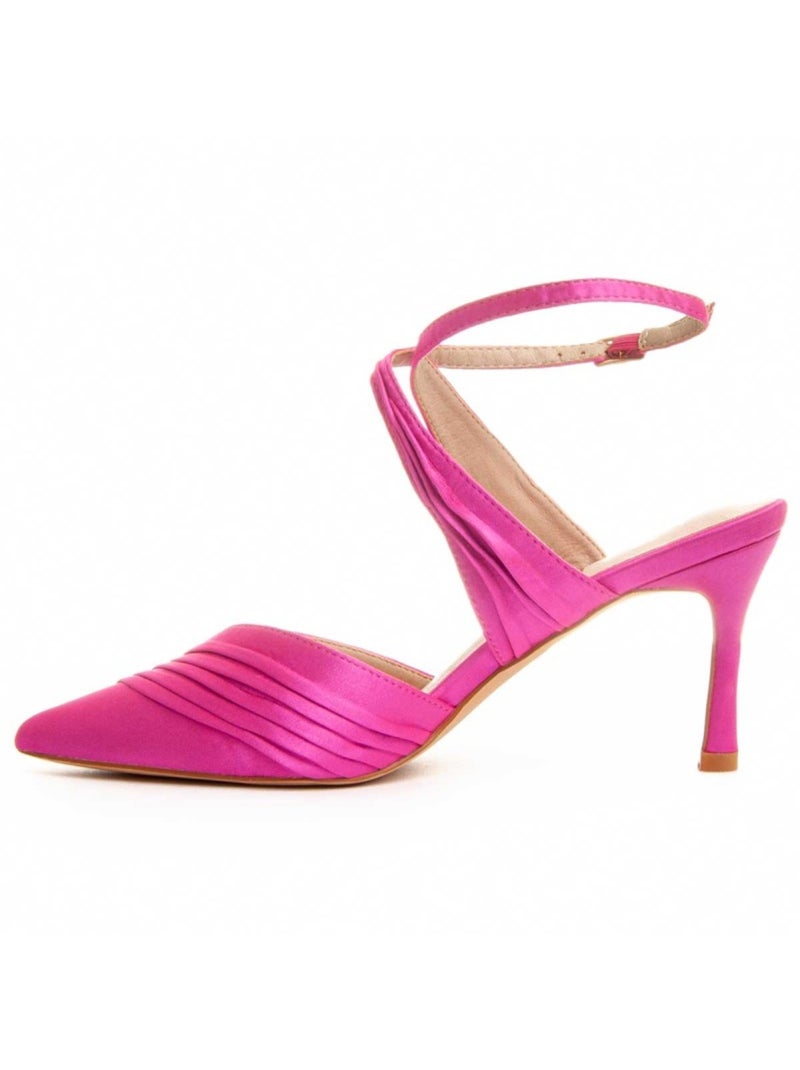 Schoen Met Hak Synthetisch Materiaal Montevita Roze - Kiabi