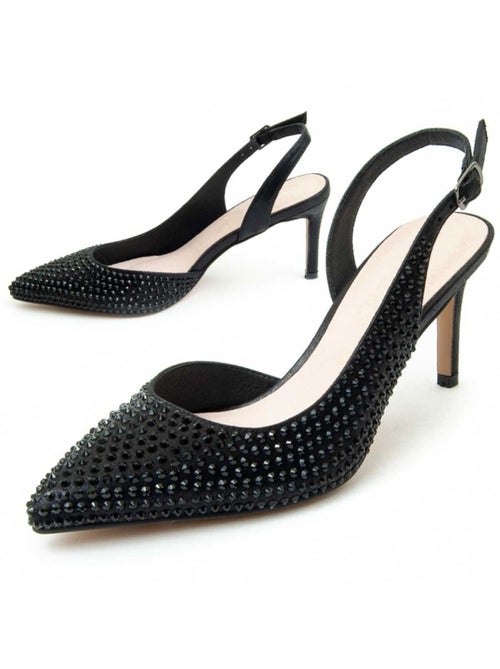 Schoen Met Hak Synthetisch Materiaal Montevita - Kiabi Schoen Met Hak Synthetisch Materiaal Montevita - Kiabi