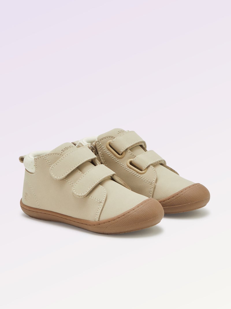 Schoenen met klittenbandsluiting motoriek 3 - Kitchoun Biege - Kiabi