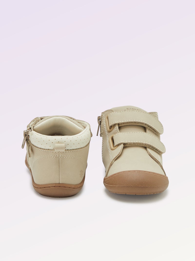Schoenen motoriek 3: de eerste stapjes - Kitchoun Biege - Kiabi